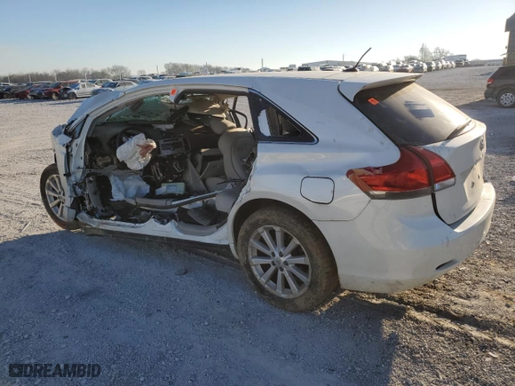 2009 Toyota Venza with VIN 4T3ZE11A99U009911, listed as a Copart auction lot 50333865 with 0 mi miles and Salvage Title. Bid and sale history available at carsss.com. Image 2.