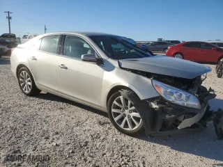 2013 Chevrolet Malibu LTZ with VIN 1G11H5SA7DF346333, listed as a Copart auction lot 48069475 with 96,590 mi miles and Salvage Title. Bid and sale history available at carsss.com. Image 4.