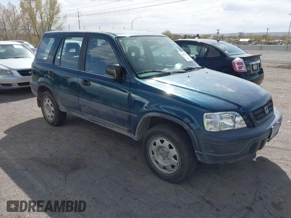 1997 Honda CR-V with VIN JHLRD1844VC027560, listed as a IAAI auction lot 41915164 with 267,691 mi miles. Bid and sale history available at carsss.com. Image 1.