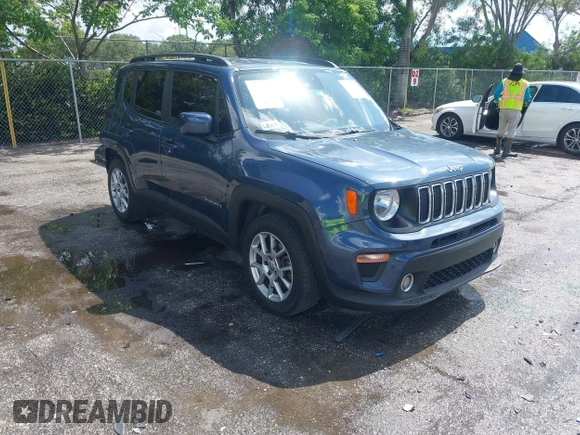 2020 Jeep Renegade Latitude with VIN ZACNJABB6LPL85468, listed as a IAAI auction lot 42515585 with 129,240 mi miles and . Bid and sale history available at DreamBid. Image 1.