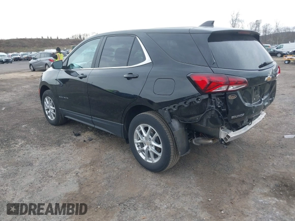 2023 Chevrolet Equinox LT with VIN 3GNAXUEG9PL268580, listed as a IAAI auction lot 42062217 with 30,306 mi miles and . Bid and sale history available at DreamBid. Image 3.