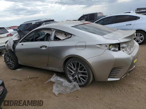 2017 Lexus RC 350 с VIN JTHSE5BC7H5008351, выставлен на аукционе Copart как лот 65970044 с пробегом Не указан миль и Чистый • Clean title. История ставок и продаж доступна на DreamBid. Изображение 2.