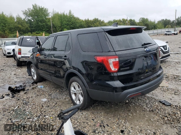 2016 Ford Utility Police Interceptor with VIN 1FM5K8AR3GGA63053, listed as a Copart auction lot 71451194 with 109,290 mi miles and Salvage Title. Bid and sale history available at carsss.com. Image 2.