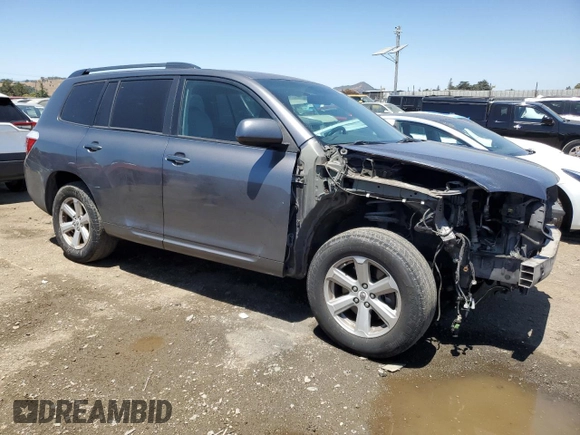 2010 Toyota Highlander with VIN 5TDZK3EH4AS010062, listed as a Copart auction lot 62936505 with 320,201 mi miles and Salvage title. Bid and sale history available at DreamBid. Image 4.