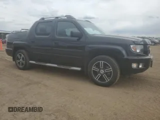 2014 Honda Ridgeline Sport with VIN 5FPYK1F72EB001352, listed as a Copart auction lot 57824745 with 54,409 mi miles and Salvage title. Bid and sale history available at DreamBid. Image 4.