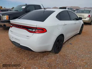 2015 Dodge Dart SXT with VIN 1C3CDFBB8FD390323, listed as a IAAI auction lot 41871517 with 154,530 mi miles. Bid and sale history available at carsss.com. Image 4.