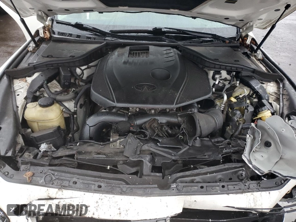 2017 Infiniti Q50 2.0t Premium with VIN JN1CV7AR1HM681670, listed as a Copart auction lot 51450165 with 87,020 mi miles and Salvage Title. Bid and sale history available at carsss.com. Image 13.