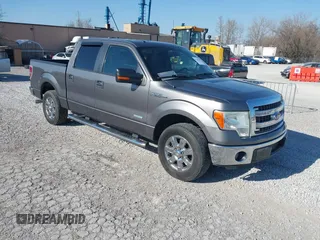 2013 Ford F-150 XL with VIN 1FTFW1CT5DFA98921, listed as a IAAI auction lot 41789209 with 272,201 mi miles. Bid and sale history available at carsss.com. Image 1.