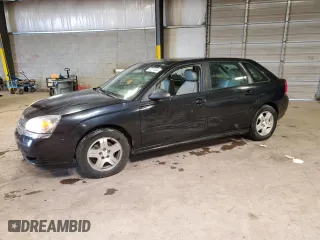 2004 Chevrolet Malibu Maxx LT with VIN 1G1ZU64884F200537, listed as a Copart auction lot 52227555 with 180,570 mi miles and Salvage Title. Bid and sale history available at carsss.com. Image 1.