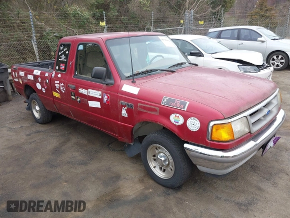 1996 Ford Ranger XL z VIN 1FTCR14A3TPA22615, wystawiony jako IAAI lot #41785002 z przebiegiem 94 455 mil mil oraz . Historia ofert i sprzedaży dostępna na DreamBid. Obrazek 1.