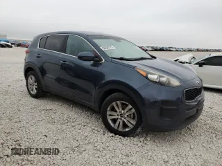 2018 Kia Sportage LX with VIN KNDPM3ACXJ7334204, listed as a Copart auction lot 50383775 with Not Provided miles and Salvage Title. Bid and sale history available at DreamBid. Image 4.