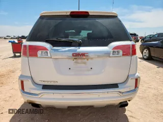 2016 GMC Terrain Denali with VIN 2GKFLRE38G6297159, listed as a Copart auction lot 61888255 with 135,528 mi miles and Clean title. Bid and sale history available at DreamBid. Image 6.