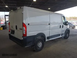 2021 Ram ProMaster Cargo Van with VIN 3C6LRVAG9ME521265, listed as a IAAI auction lot 41742552 with 47,020 mi miles. Bid and sale history available at carsss.com. Image 4.