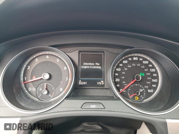 2018 Volkswagen Atlas SE with VIN 1V2CR2CAXJC581959, listed as a Copart auction lot 56651595 with 82,241 mi miles and Salvage title. Bid and sale history available at DreamBid. Image 9.