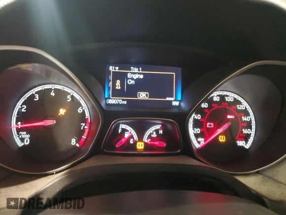 2018 Ford Focus ST with VIN 1FADP3L97JL276559, listed as a Copart auction lot 45962445 with 69,070 mi miles and Salvage Title. Bid and sale history available at DreamBid. Image 9.