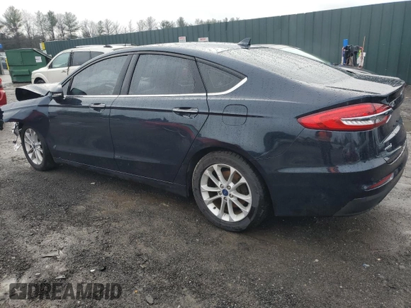 2020 Ford Fusion Hybrid SEL with VIN 3FA6P0MU0LR161753, listed as a Copart auction lot 84419834 with 79,764 mi miles and Salvage Title. Bid and sale history available at carsss.com. Image 2.