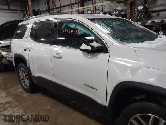 2017 GMC Acadia SLE with VIN 1GKKNSLA8HZ292941, listed as a IAAI auction lot 41360315 with 102,362 mi miles. Bid and sale history available at carsss.com. Image 6.
