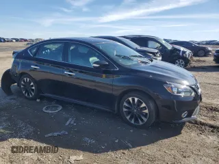 2019 Nissan Sentra S with VIN 3N1AB7AP2KY252153, listed as a Copart auction lot 46340695 with 68,049 mi miles and Salvage Title. Bid and sale history available at DreamBid. Image 4.