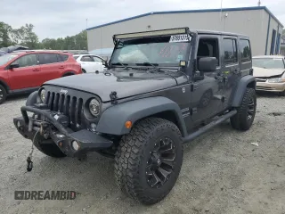 2017 Jeep Wrangler Unlimited Sport with VIN 1C4BJWDG4HL735008, listed as a Copart auction lot 57651315 with 85,622 mi miles and Salvage title. Bid and sale history available at DreamBid. Image 1.