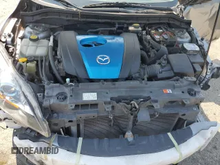 2012 Mazda 3 i Touring with VIN JM1BL1L84C1700805, listed as a Copart auction lot 61865075 with 77,538 mi miles and Salvage title. Bid and sale history available at DreamBid. Image 12.