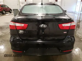 2017 Kia Rio LX with VIN KNADM4A31H6012928, listed as a Copart auction lot 51582335 with 139,601 mi miles and Salvage Title. Bid and sale history available at carsss.com. Image 6.