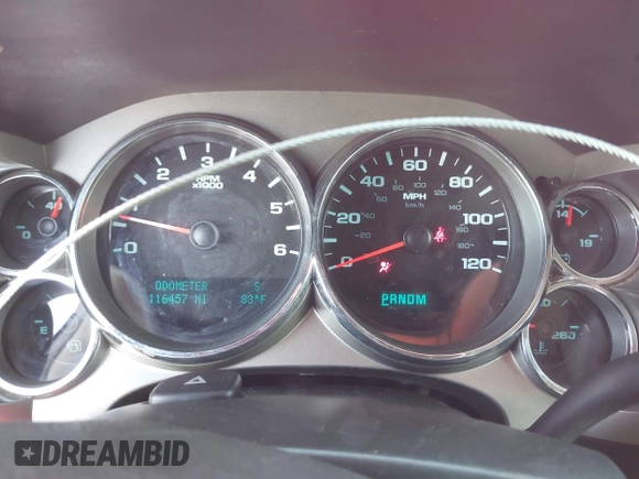 2012 Chevrolet Silverado 1500 with VIN 3GCUCSE25CG265818, listed as a IAAI auction lot 42083912 with 116,457 mi miles and . Bid and sale history available at DreamBid. Image 15.