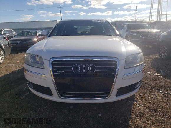 2008 Audi A8 L 4.2L with VIN WAUMV94EX8N013623, listed as a Copart auction lot 80224674 with 116,713 mi miles and Salvage Title. Bid and sale history available at carsss.com. Image 5.
