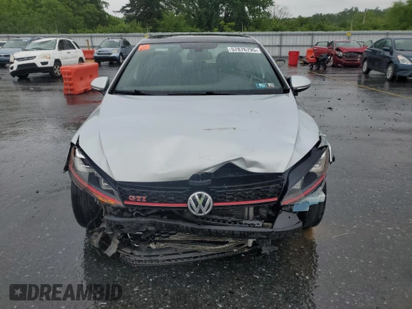 2017 Volkswagen GTI S z VIN 3VW547AU3HM068223, wystawiony jako Copart lot #57876795 z przebiegiem 96 095 mil mil oraz Szkoda całkowita • Salvage title. Historia ofert i sprzedaży dostępna na DreamBid. Obrazek 5.