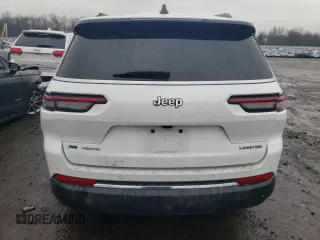 2021 Jeep Grand Cherokee Limited with VIN 1C4RJKBG7M8147854, listed as a Copart auction lot 46322894 with Not provided miles and Salvage title. Bid and sale history available at DreamBid. Image 6.