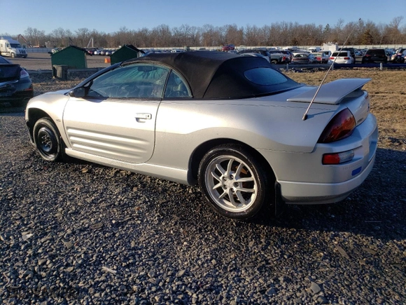 2002 Mitsubishi Eclipse GT with VIN 4A3AE85H82E042471, listed as a Copart auction lot 84645844 with 82,689 mi miles and Salvage Title. Bid and sale history available at carsss.com. Image 2.