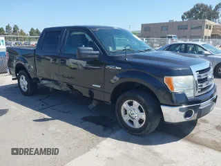 2014 Ford F-150 XL with VIN 1FTFW1CTXEKD93134, listed as a IAAI auction lot 42408602 with 231,195 mi miles and . Bid and sale history available at DreamBid. Image 1.