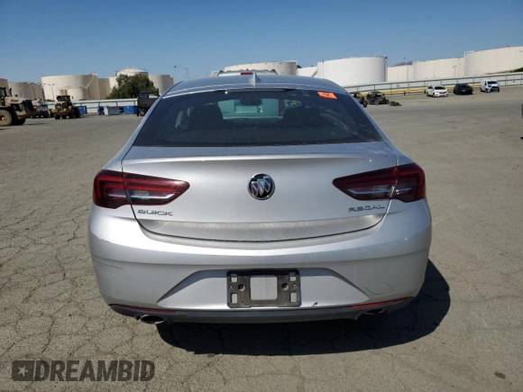 2018 Buick Regal Essence with VIN W04GP6SX9J1144630, listed as a Copart auction lot 53074585 with 96,077 mi miles and Salvage title. Bid and sale history available at DreamBid. Image 6.