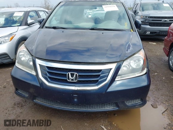 2009 Honda Odyssey EX-L with VIN 5FNRL38629B024694, listed as a IAAI auction lot 41958258 with 209,009 mi miles. Bid and sale history available at carsss.com. Image 12.