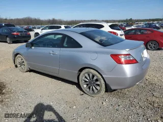 2009 Honda Civic Cpe EX with VIN 2HGFG12869H501841, listed as a Copart auction lot 48958655 with 166,553 mi miles and Clean Title. Bid and sale history available at carsss.com. Image 2.