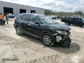 2017 Nissan Rogue SV with VIN 5N1AT2MT1HC812456, listed as a Copart auction lot 48506285 with 95,176 mi miles and Salvage Title. Bid and sale history available at carsss.com. Image 12.