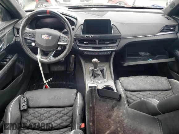 2023 Cadillac CT4-V Blackwing z VIN 1G6DL5RP9P0460034, wystawiony jako Copart lot #74655204 z przebiegiem Nie podano mil oraz Szkody całkowita. Historia ofert i sprzedaży dostępna na DreamBid. Obrazek 8.