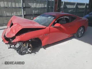2024 Ford Mustang GT с VIN 1FA6P8CF3R5420877, выставлен на аукционе Copart как лот 60030555 с пробегом 18 122 миль миль и Списание • Salvage title. История ставок и продаж доступна на DreamBid. Изображение 1.