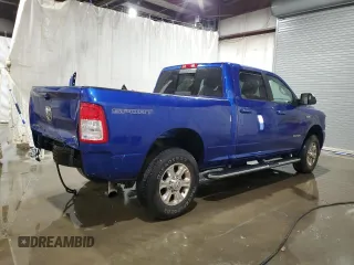 2019 Ram 3500 Big Horn with VIN 3C63R3DJ7KG597371, listed as a Copart auction lot 79213724 with 31,151 mi miles and Salvage Title. Bid and sale history available at carsss.com. Image 3.