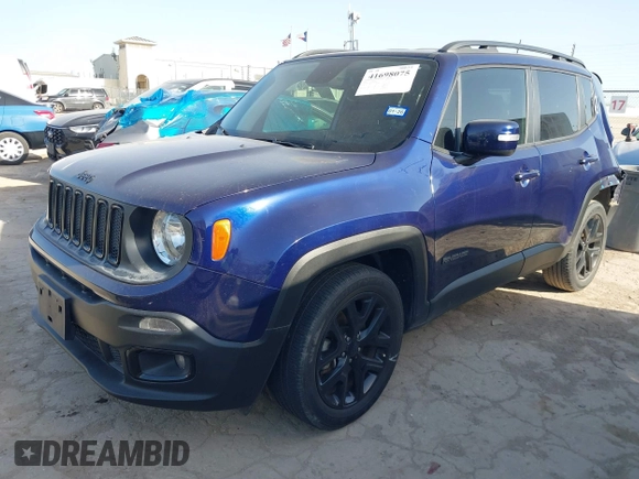 2018 Jeep Renegade Latitude z VIN ZACCJABBXJPH92586, wystawiony jako IAAI lot #41698075 z przebiegiem 44 434 mil mil oraz . Historia ofert i sprzedaży dostępna na DreamBid. Obrazek 17.