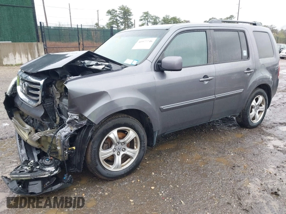 2015 Honda Pilot EX-L with VIN 5FNYF4H51FB064583, listed as a IAAI auction lot 41977746 with 120,398 mi miles and . Bid and sale history available at carsss.com. Image 22.