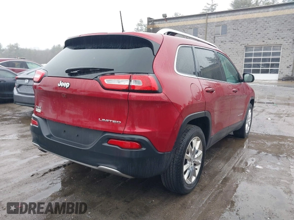 2016 Jeep Cherokee Limited z VIN 1C4PJMDB1GW332826, wystawiony jako IAAI lot #41924392 z przebiegiem 61 850 mil mil oraz . Historia ofert i sprzedaży dostępna na DreamBid. Obrazek 4.