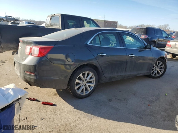 2015 Chevrolet Malibu LTZ with VIN 1G11F5SL1FF210693, listed as a Copart auction lot 41738655 with 145,942 mi miles and Salvage Title. Bid and sale history available at carsss.com. Image 3.