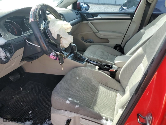 2016 Volkswagen Golf TSI SE with VIN 3VW217AU9GM041943, listed as a Copart auction lot 47987635 with 111,289 mi miles and Salvage Title. Bid and sale history available at carsss.com. Image 7.