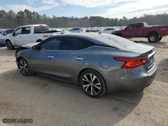 2016 Nissan Maxima 3.5 Platinum with VIN 1N4AA6AP1GC906124, listed as a Copart auction lot 45725705 with 173,298 mi miles and Salvage Title. Bid and sale history available at carsss.com. Image 2.