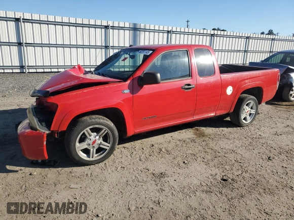 2004 Chevrolet Colorado LS ZQ8 with VIN 1GCCS196648169287, listed as a Copart auction lot 46291145 with 131,132 mi miles and Salvage Title. Bid and sale history available at carsss.com. Image 1.