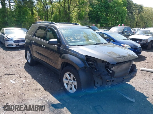 2016 GMC Acadia SLE with VIN 1GKKRPKD0GJ104102, listed as a IAAI auction lot 39423844 with 128,881 mi miles and . Bid and sale history available at DreamBid. Image 1.