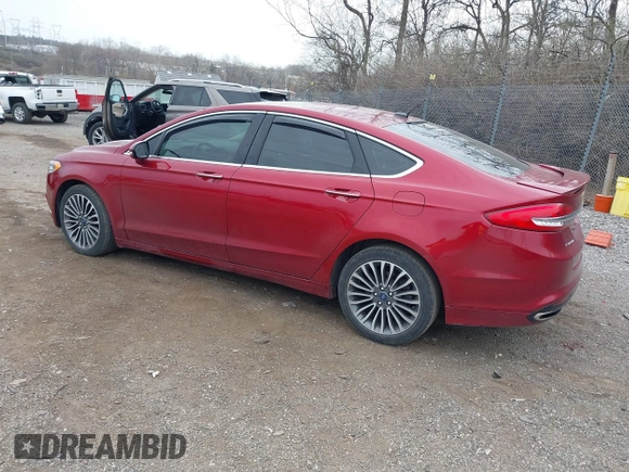 2017 Ford Fusion Titanium with VIN 3FA6P0K96HR211741, listed as a IAAI auction lot 41913350 with 51,707 mi miles. Bid and sale history available at carsss.com. Image 3.