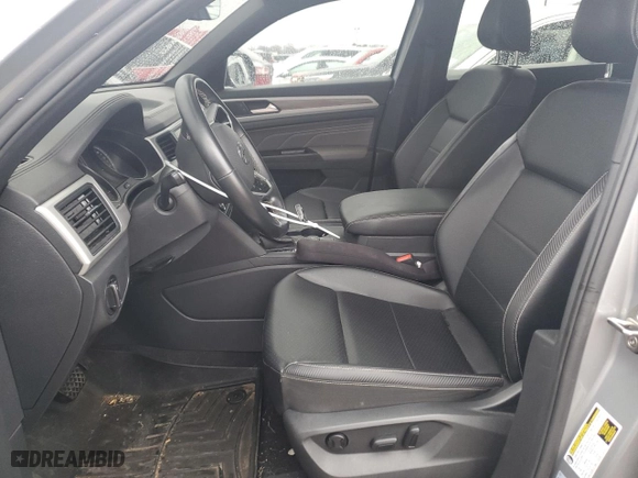 2021 Volkswagen Atlas Cross Sport 3.6L V6 SE w/Technology with VIN 1V2HE2CA7MC204933, listed as a Copart auction lot 80490434 with 35,721 mi miles and Salvage Title. Bid and sale history available at carsss.com. Image 7.