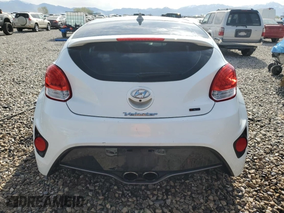2016 Hyundai Veloster Turbo z VIN KMHTC6AE6GU302201, wystawiony jako Copart lot #54613235 z przebiegiem 105 796 mil mil oraz Szkoda całkowita • Salvage title. Historia ofert i sprzedaży dostępna na DreamBid. Obrazek 6.