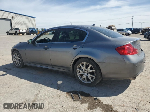 2012 Infiniti G37 Sedan Journey with VIN JN1CV6AP0CM936567, listed as a Copart auction lot 51324005 with Not Provided miles and Salvage Title. Bid and sale history available at carsss.com. Image 2.